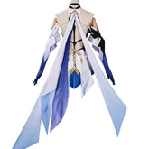 NEATMOA Skirk Cosplay Costume Inspired by Genshin Impact Void Star Style Outfit for Halloween Anime Expo Convention Photoshoot